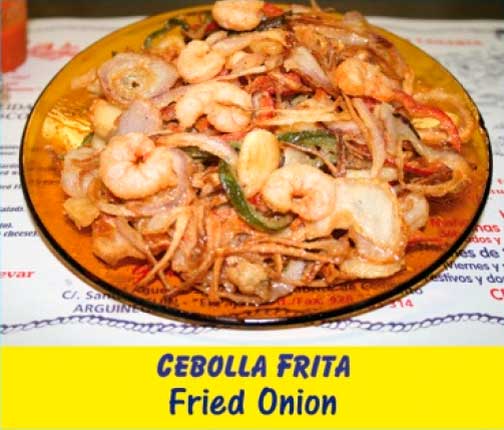 Cebolla frita