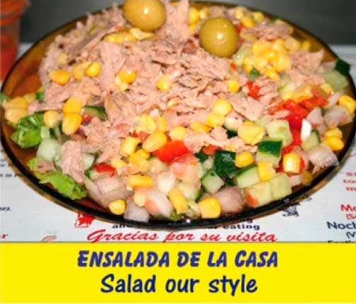 Ensalada de la casa