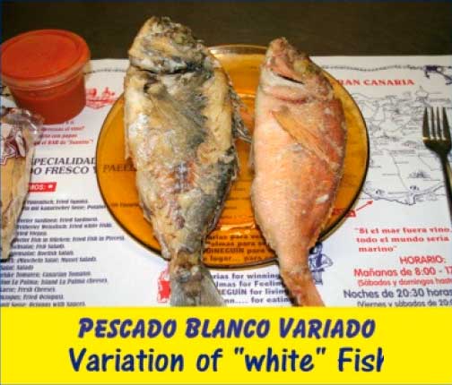 Pescado fresco