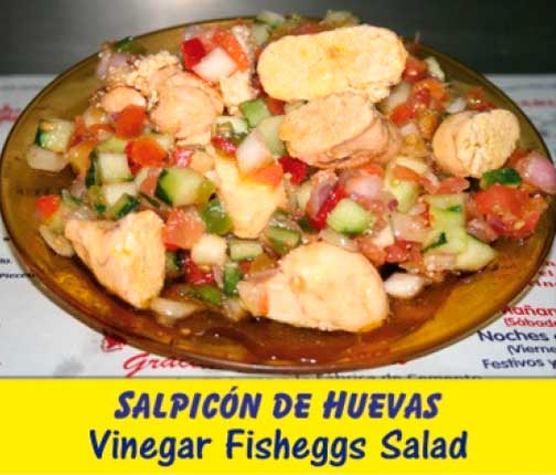 Salpicón de huevas