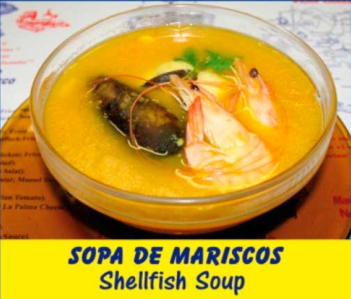 Sopa de mariscos