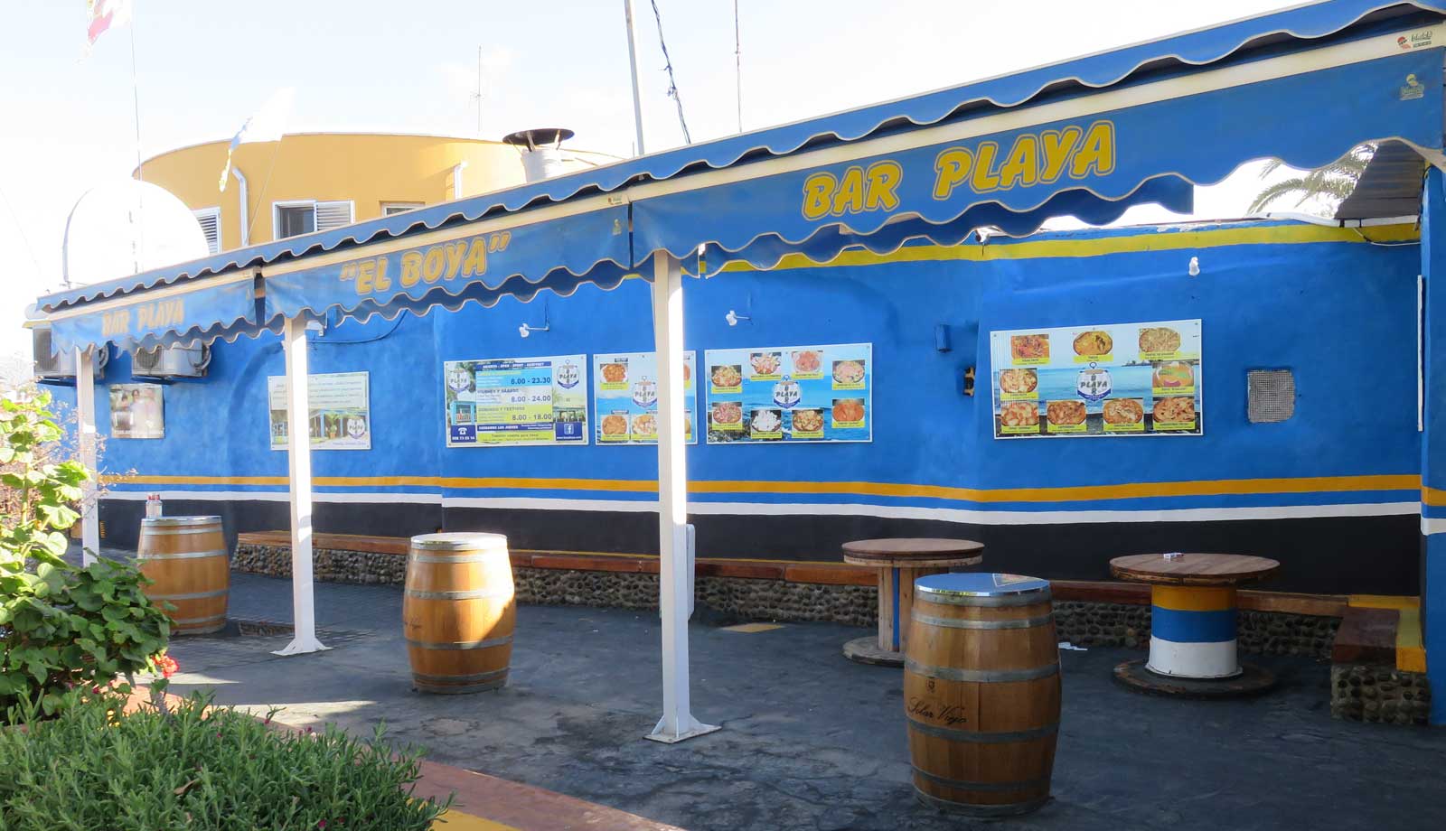 Exterior de Bar Playa El Boya