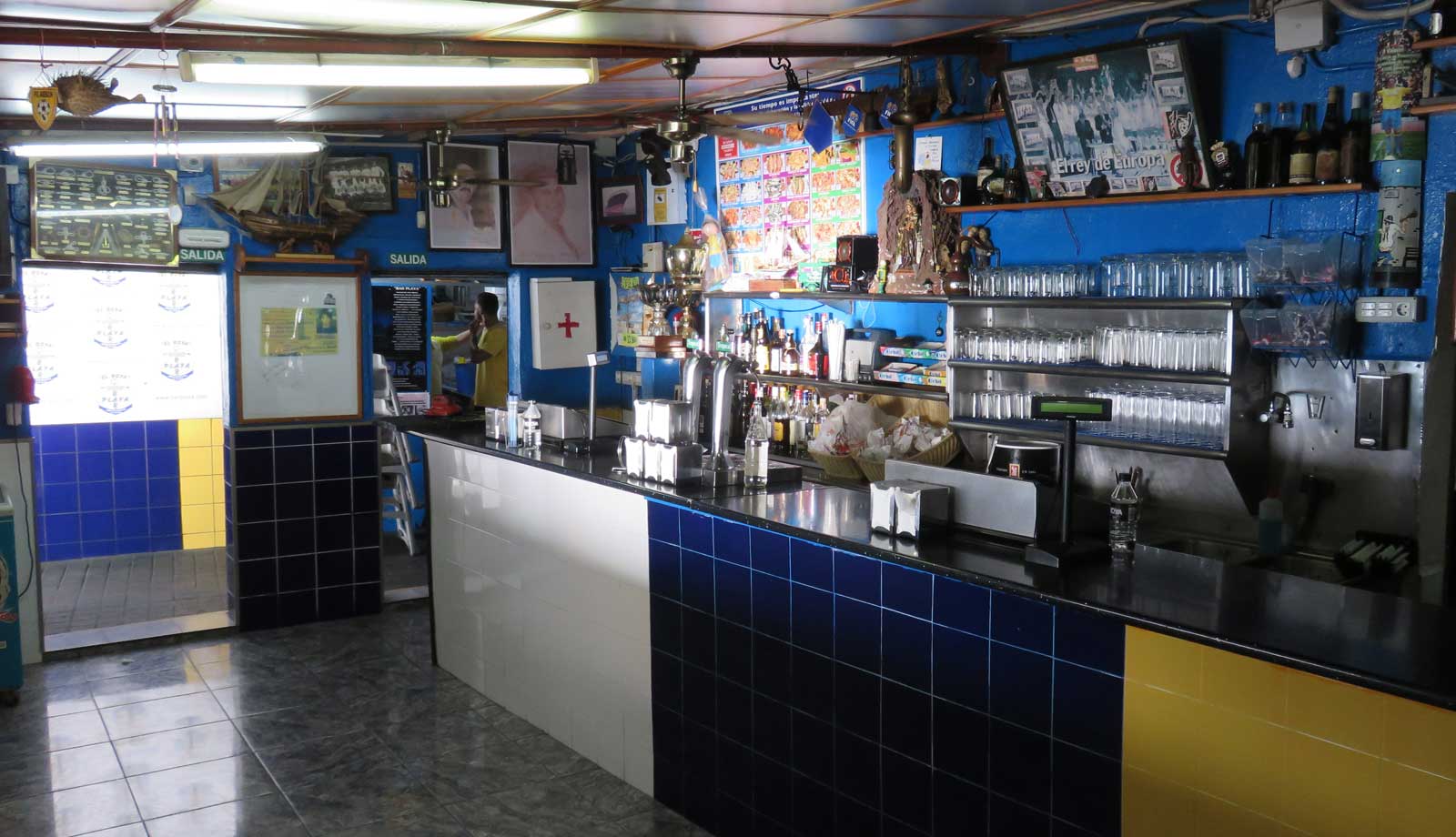 Interior de Bar Playa El Boya