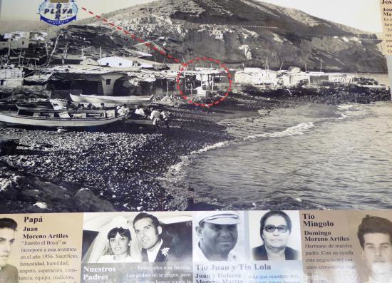 Historia de El Pajar y Bar Playa El Boya