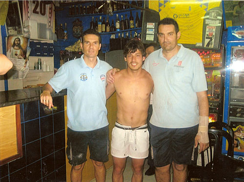 Recuerdos con clientes de El Boya