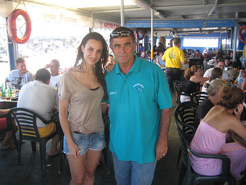 Clientes de Bar Playa El Boya