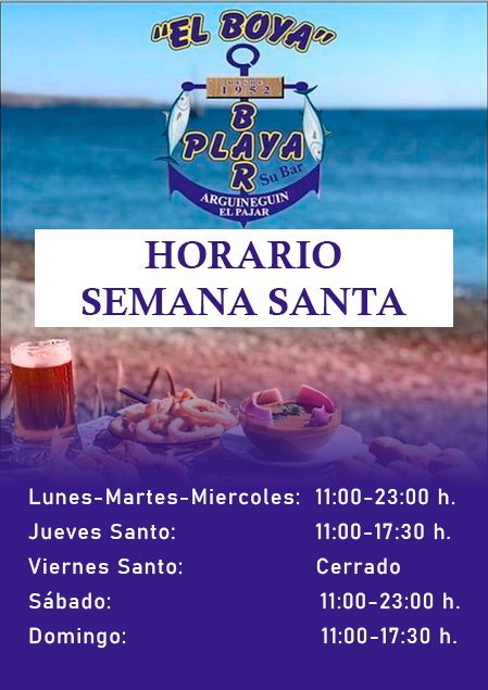 semana santa barplaya